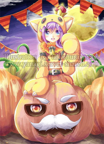 2021年しずくハロウィンイラスト