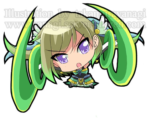 舞姫ちびキャライラスト