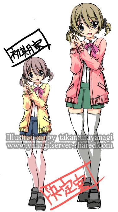 ほんわかマイペースな女の子のキャラデザイン