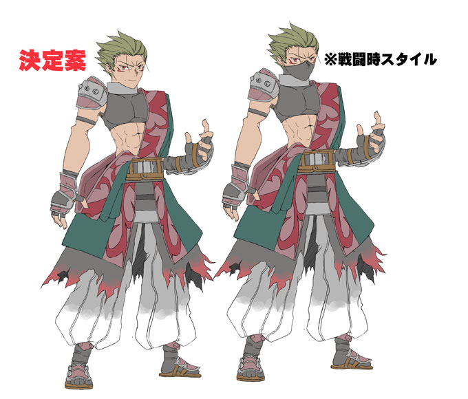忍びキャラデザイン忍者の頭目