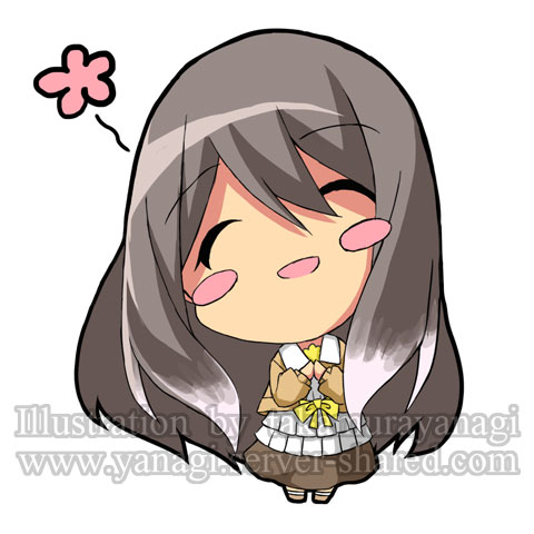 お淑やかお姉さんちびキャラ