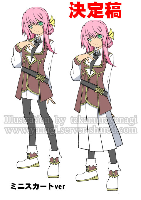 包容力があるお姉さんのキャラデザイン