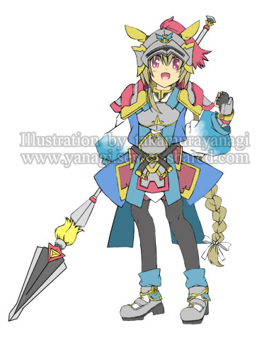 幼き姫騎士キャラデザイン