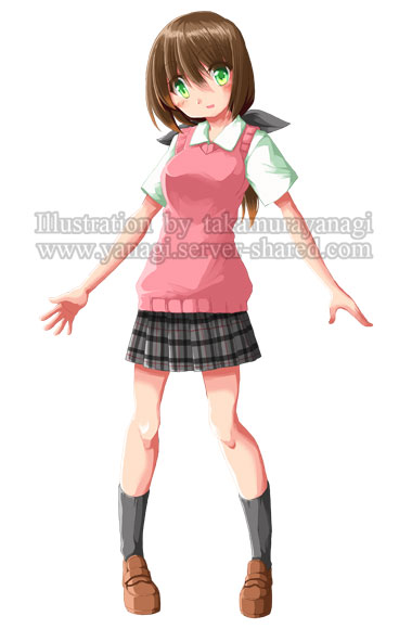 つむぎ制服デザイン